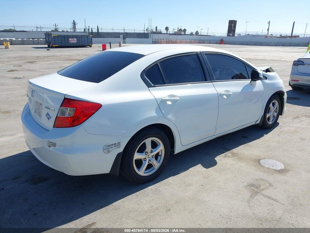 19XFB5F55CE000821 2012 HONDA CIVIC photo no. 4