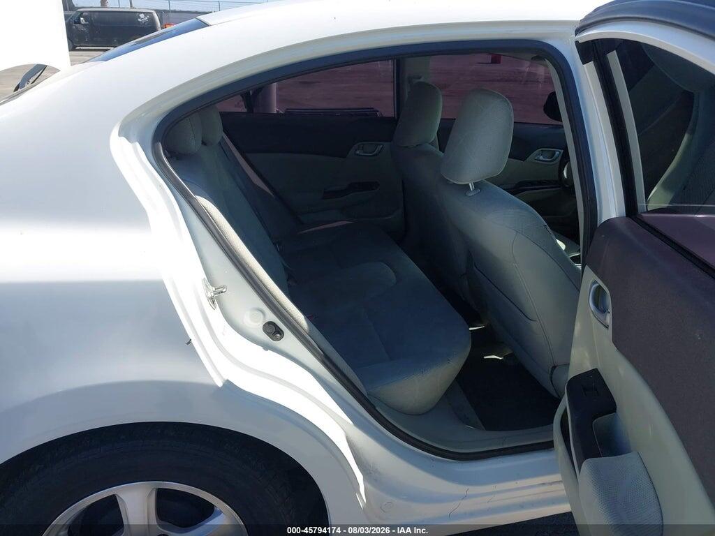 19XFB5F55CE000821 2012 HONDA CIVIC photo no. 8