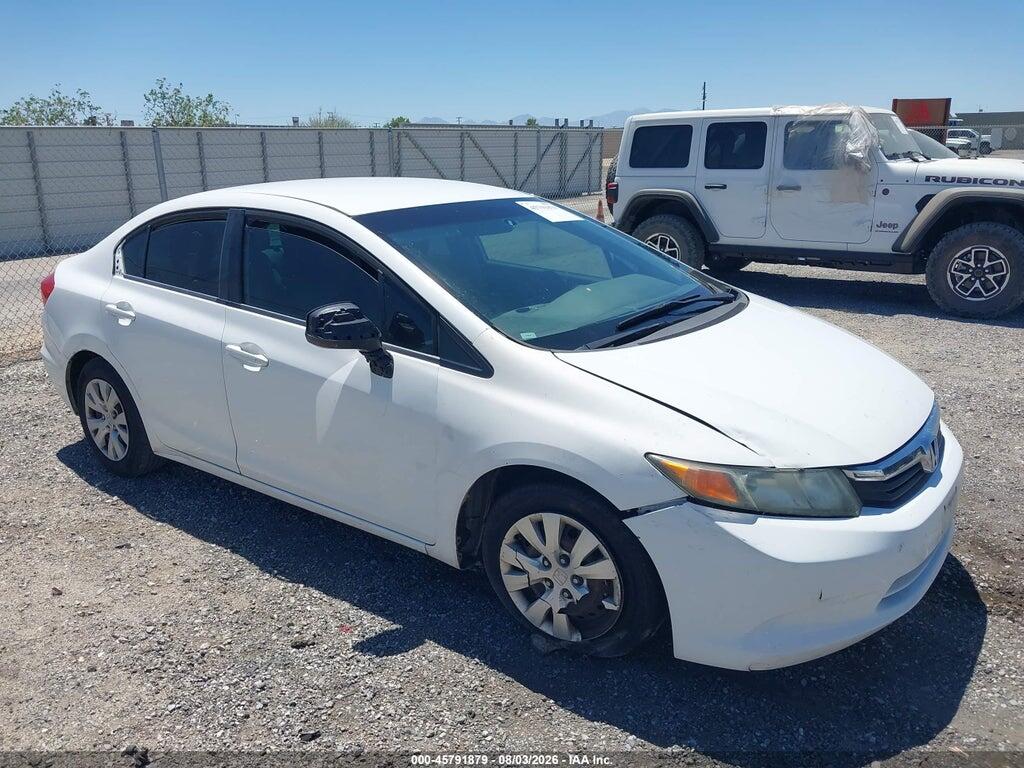 19XFB2F54CE356515 2012 HONDA CIVIC photo no. 1