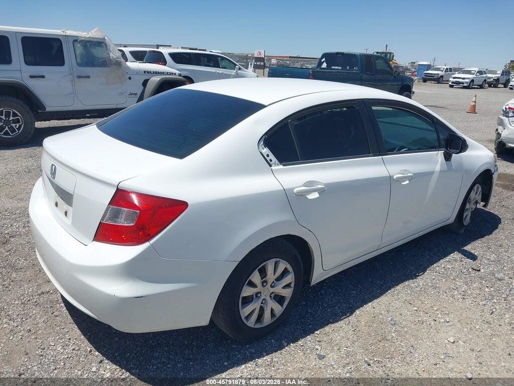 19XFB2F54CE356515 2012 HONDA CIVIC photo no. 4