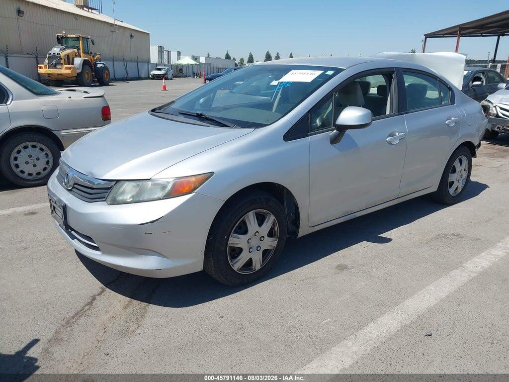 19XFB2F50CE348119 2012 HONDA CIVIC photo no. 2