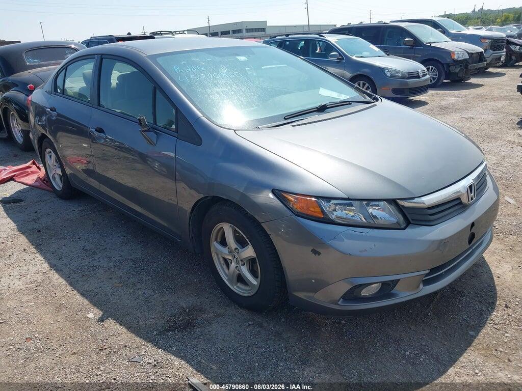 19XFB5F52CE002834 2012 HONDA CIVIC photo no. 1