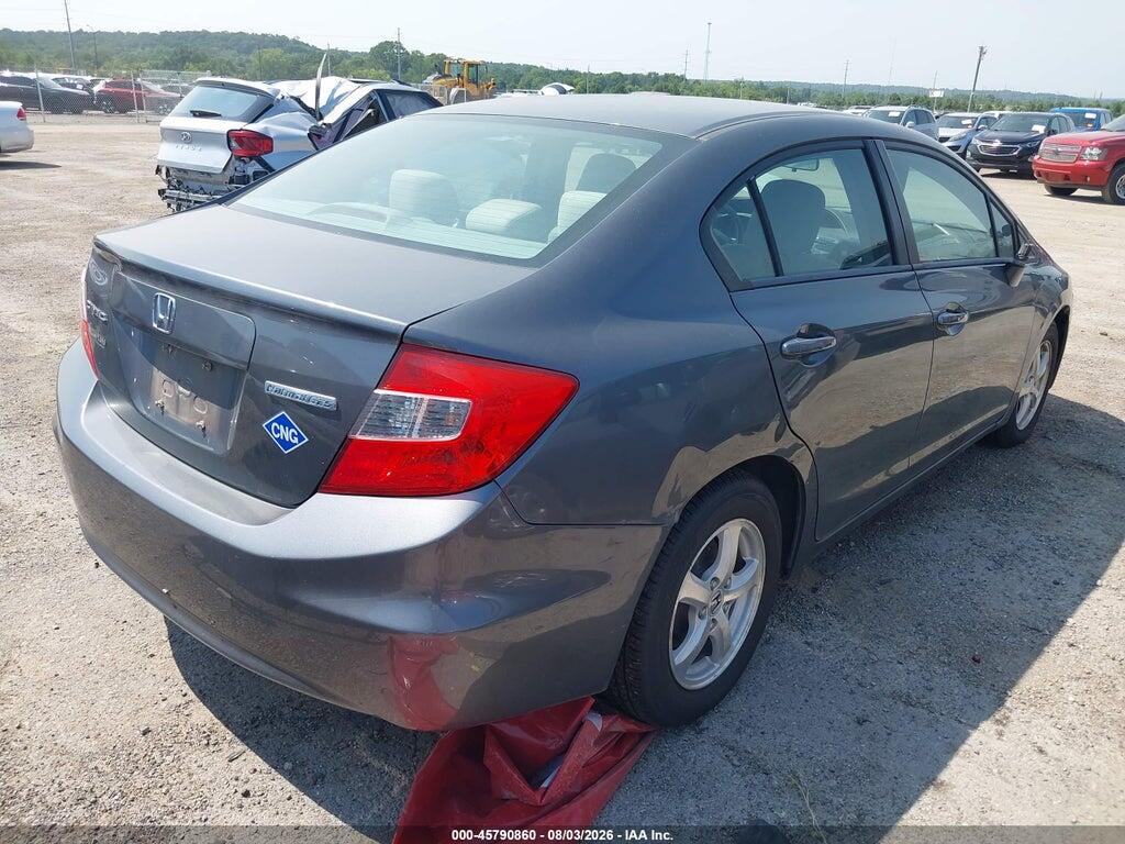 19XFB5F52CE002834 2012 HONDA CIVIC photo no. 4