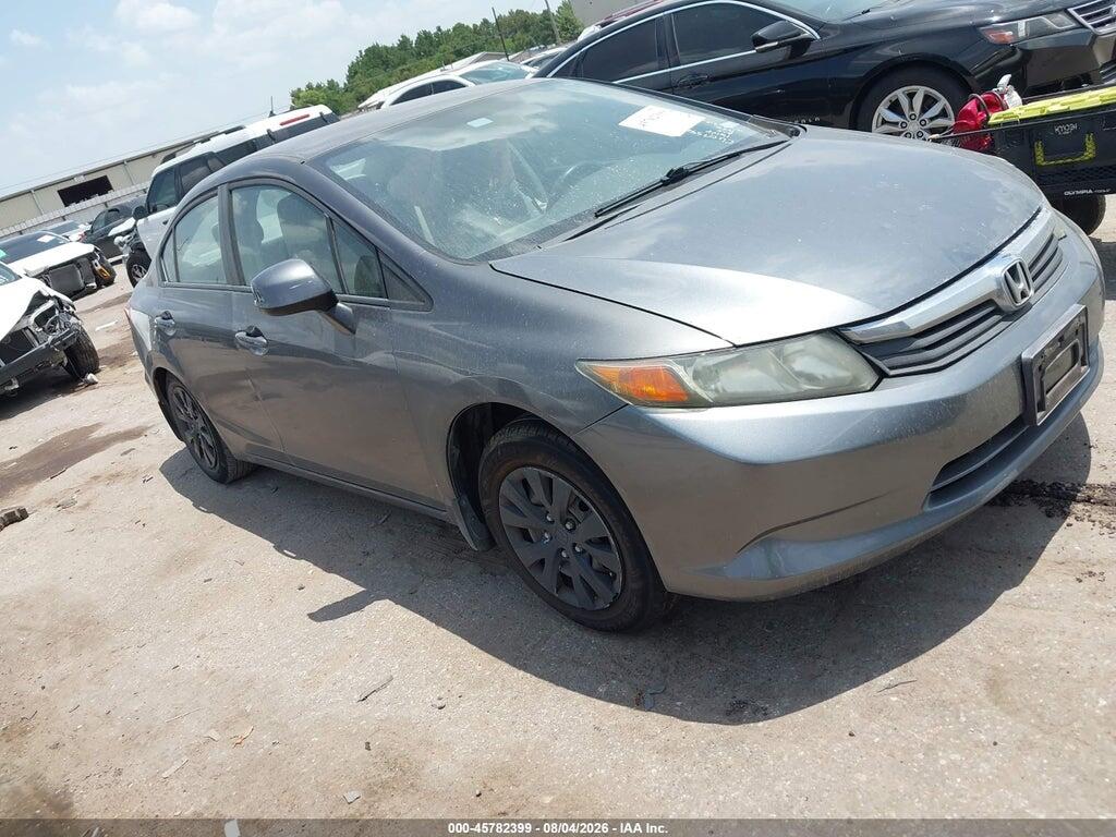 2HGFB2F51CH611806 2012 HONDA CIVIC photo no. 1