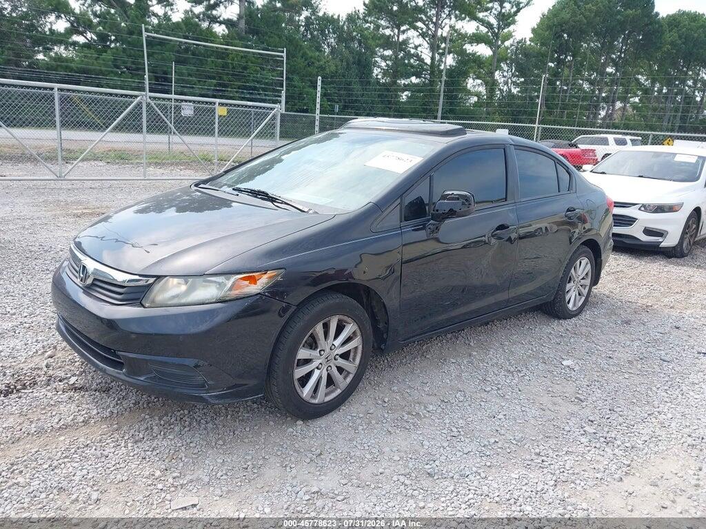 19XFB2F88CE050055 2012 HONDA CIVIC photo no. 2