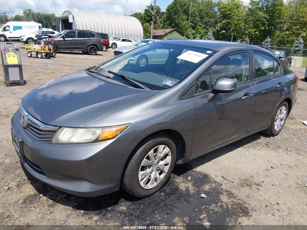 19XFB2F5XCE386926 2012 HONDA CIVIC photo no. 2