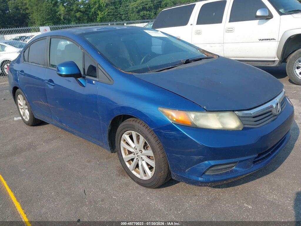 2HGFB2F8XCH512749 2012 HONDA CIVIC photo no. 1