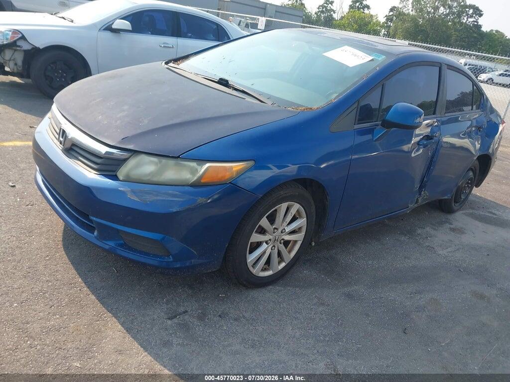2HGFB2F8XCH512749 2012 HONDA CIVIC photo no. 2