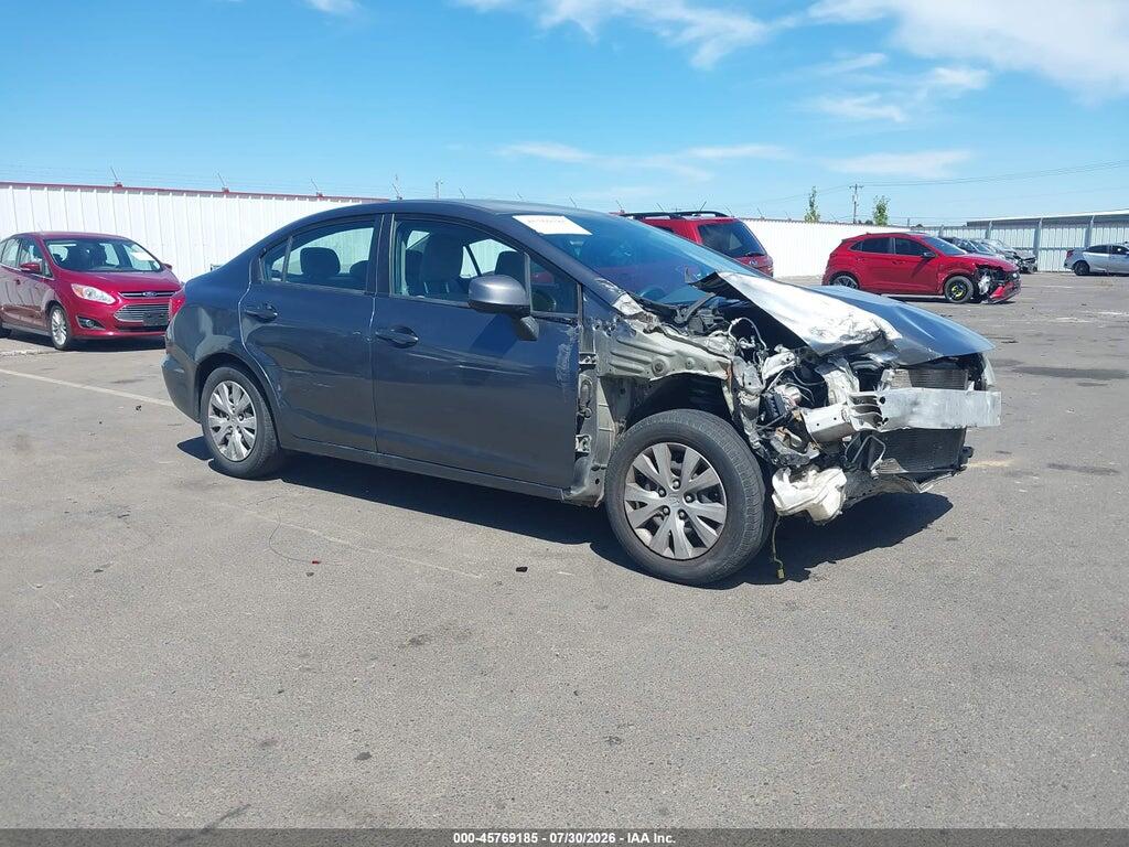 2HGFB2F51CH317385 2012 HONDA CIVIC photo no. 1