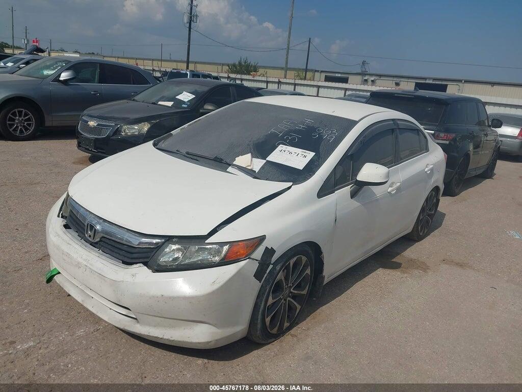 19XFB2F50CE063579 2012 HONDA CIVIC photo no. 2