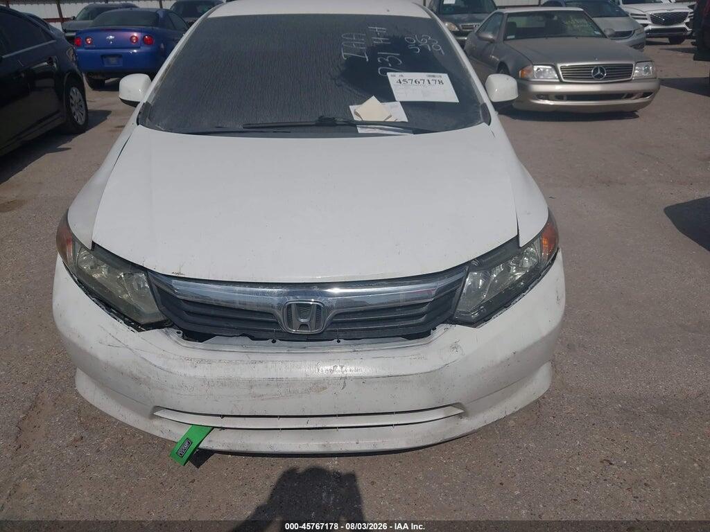 19XFB2F50CE063579 2012 HONDA CIVIC photo no. 6