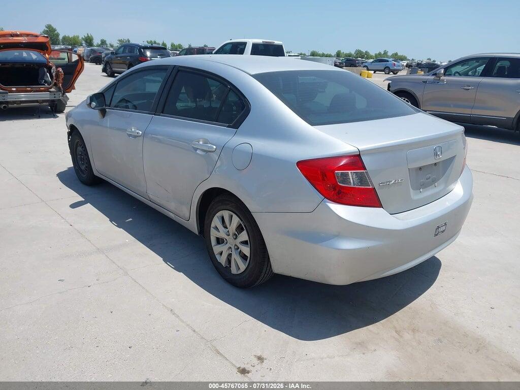 19XFB2F51CE073733 2012 HONDA CIVIC photo no. 3