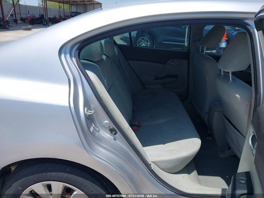 19XFB2F51CE073733 2012 HONDA CIVIC photo no. 8