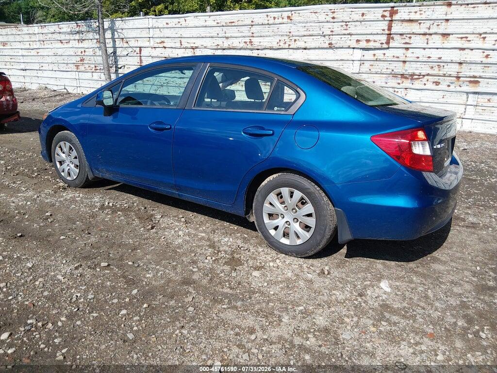 19XFB2F50CE061914 2012 HONDA CIVIC photo no. 3