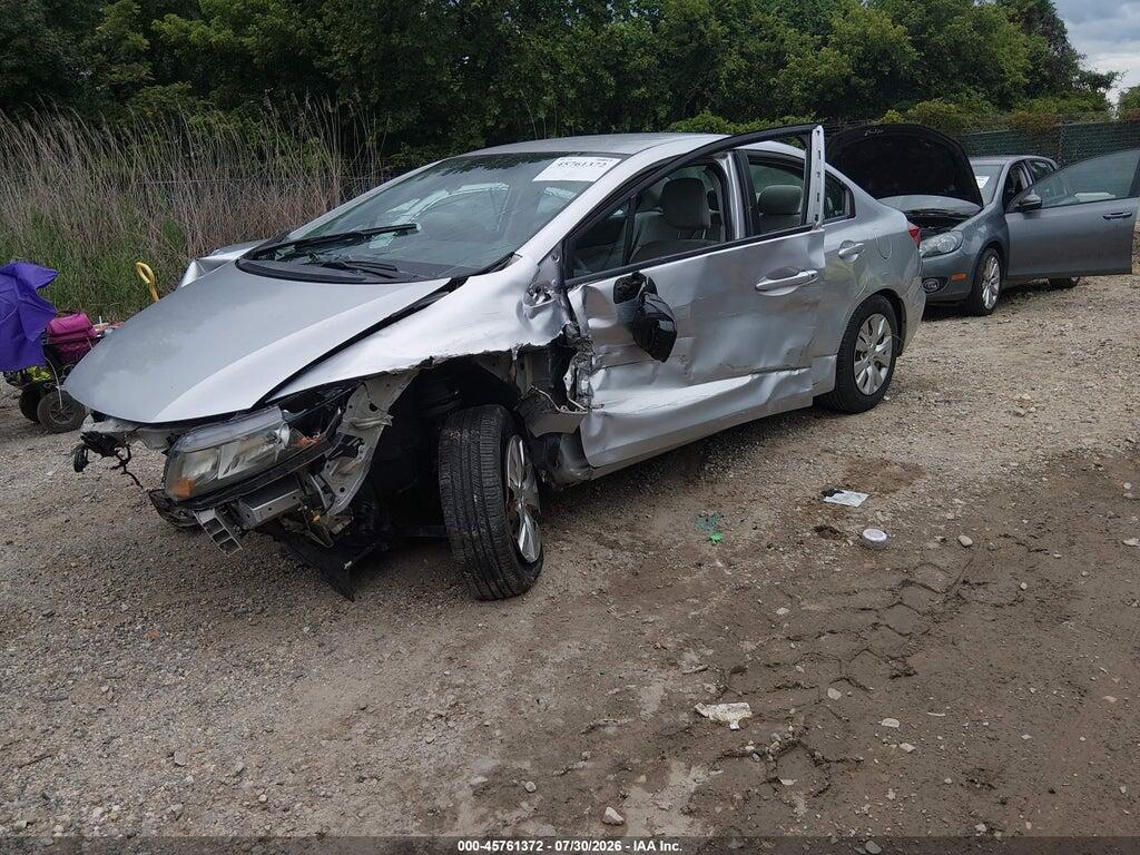 2HGFB2F58CH308988 2012 HONDA CIVIC photo no. 2