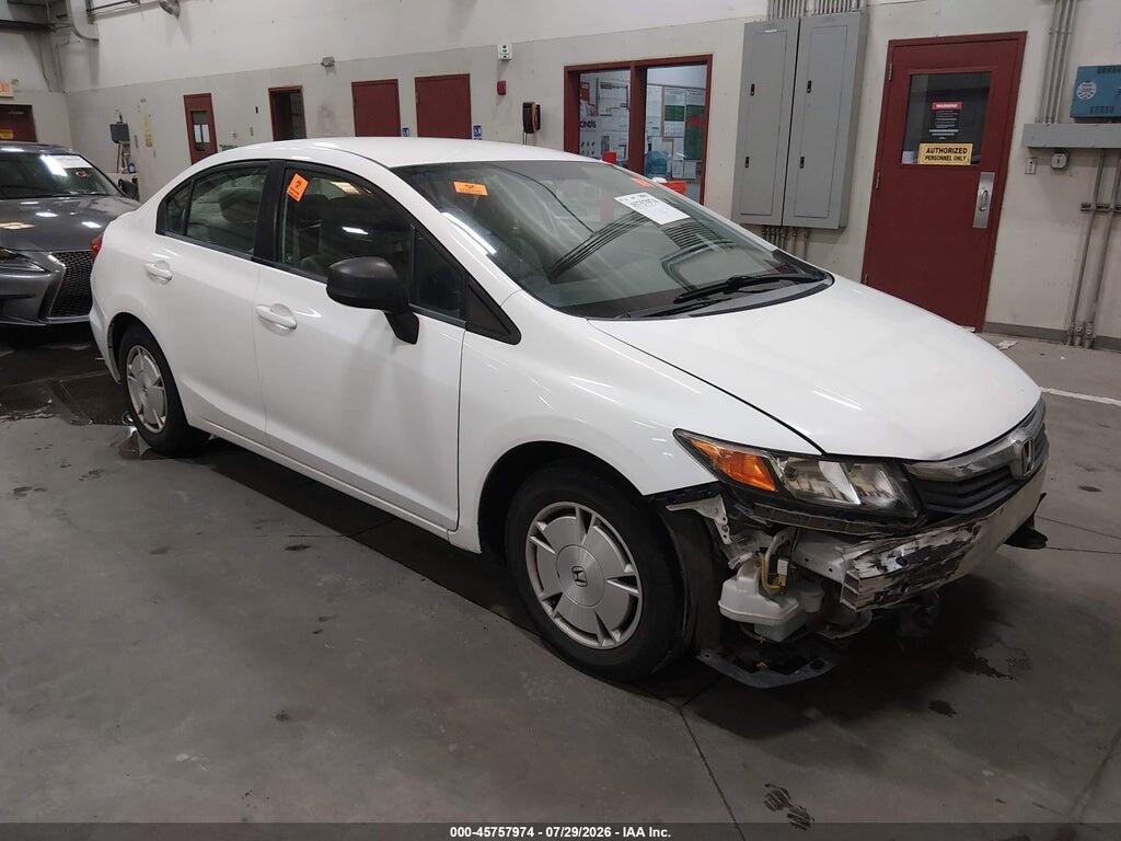 2HGFB2F6XCH583058 2012 HONDA CIVIC photo no. 1
