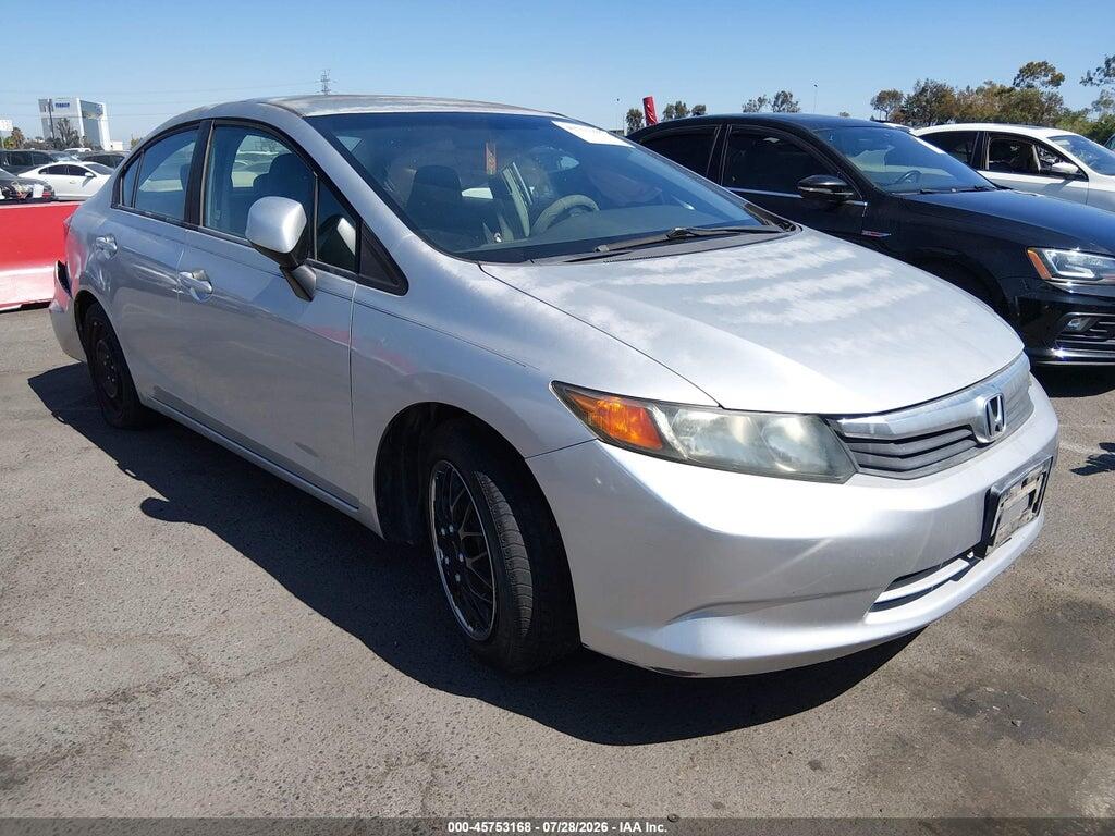 19XFB2F57CE389525 2012 HONDA CIVIC photo no. 1