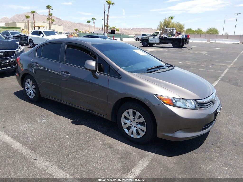 19XFB2F51CE322564 2012 HONDA CIVIC photo no. 1
