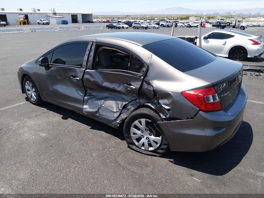 19XFB2F51CE322564 2012 HONDA CIVIC photo no. 3