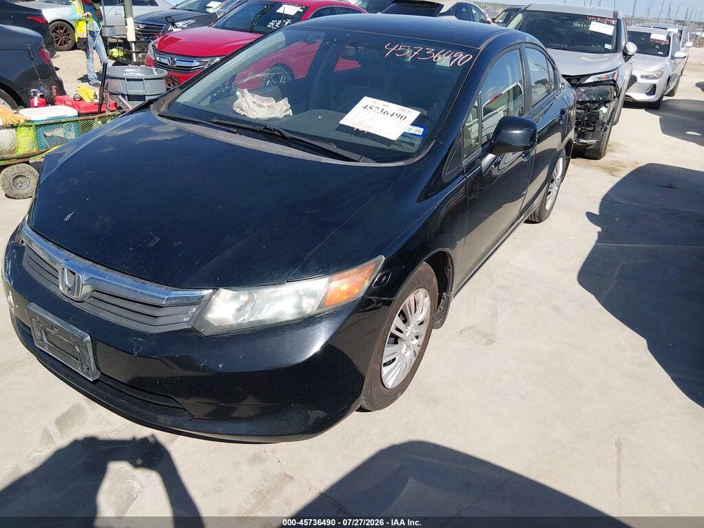 19XFB2F59CE044383 2012 HONDA CIVIC photo no. 2