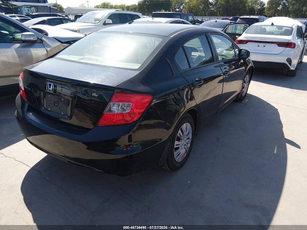 19XFB2F59CE044383 2012 HONDA CIVIC photo no. 4