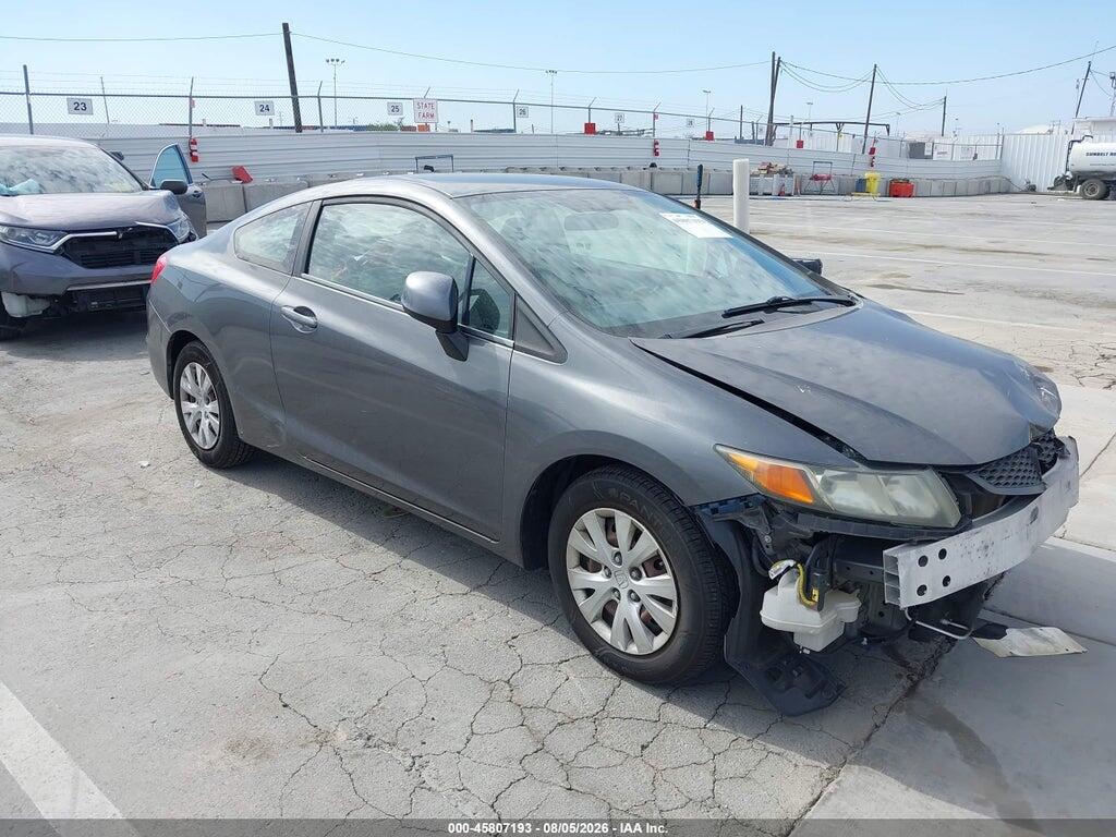 2HGFG3B50CH527649 2012 HONDA CIVIC photo no. 1