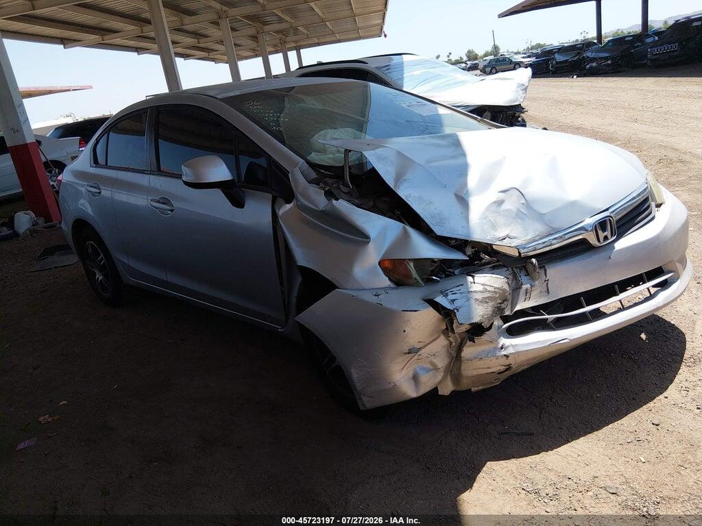 19XFB2F53CE349409 2012 HONDA CIVIC photo no. 1