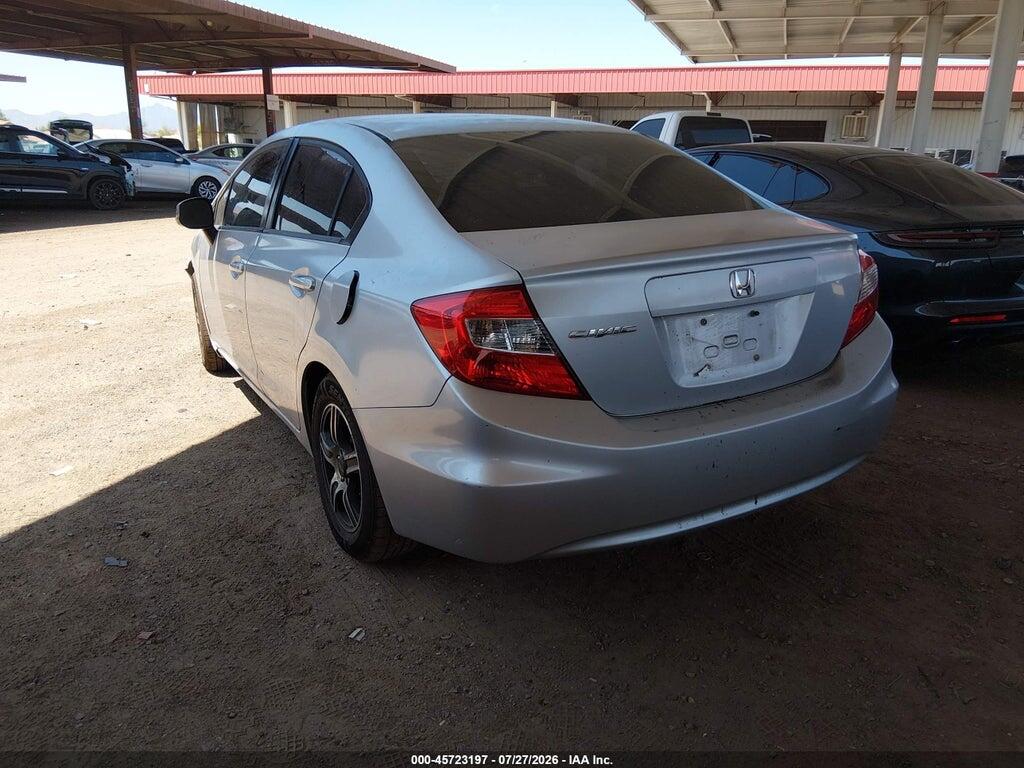 19XFB2F53CE349409 2012 HONDA CIVIC photo no. 3