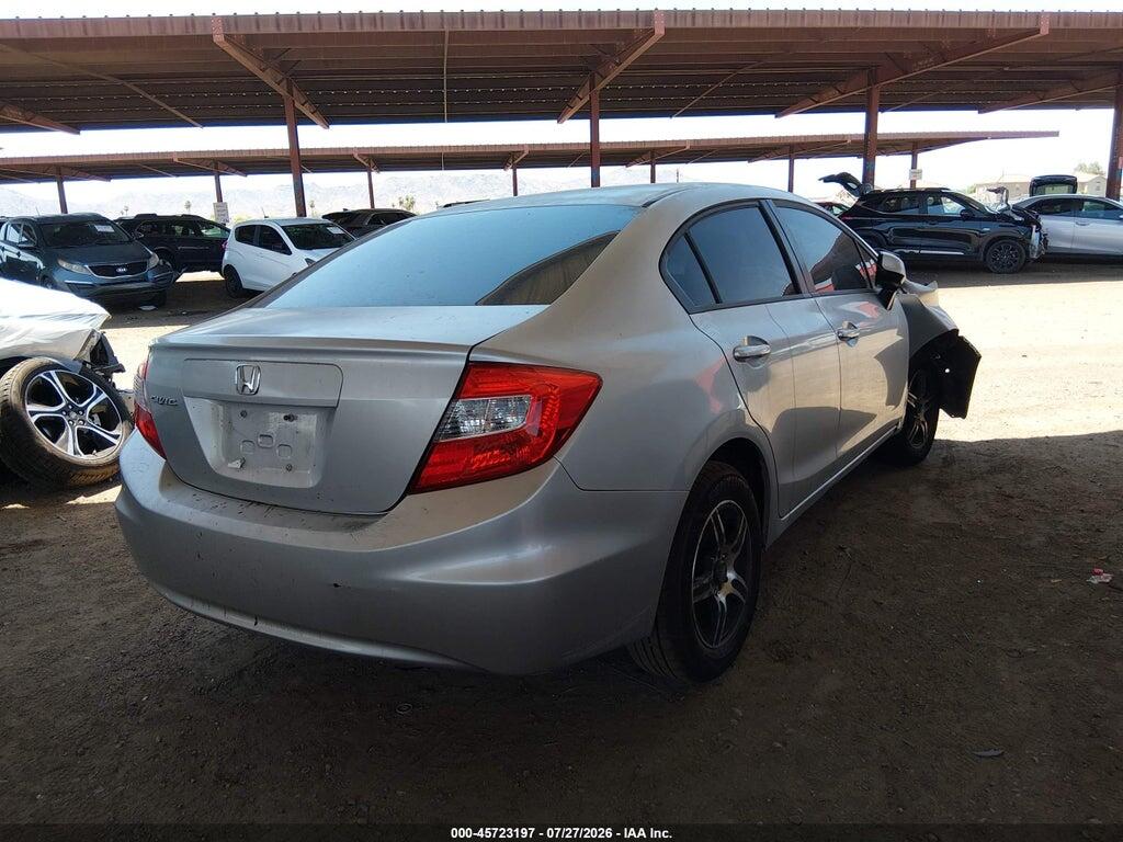19XFB2F53CE349409 2012 HONDA CIVIC photo no. 4