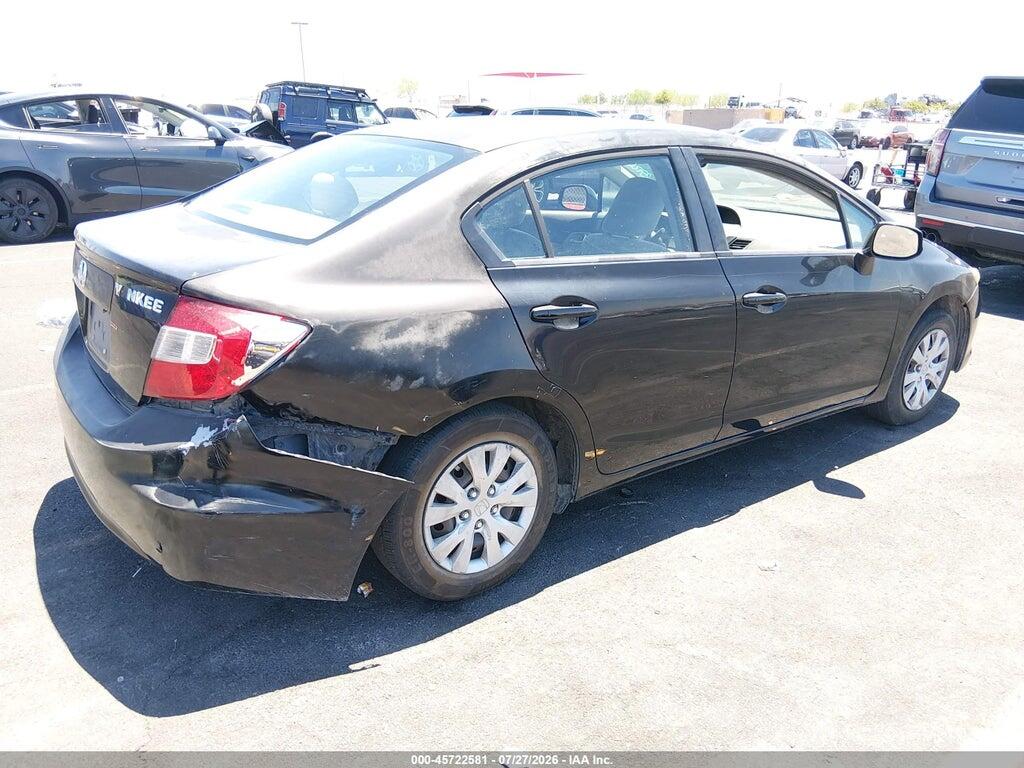 2HGFB2F53CH308980 2012 HONDA CIVIC photo no. 4