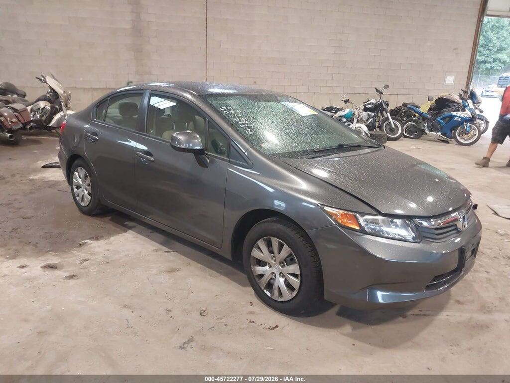 2HGFB2F54CH584360 2012 HONDA CIVIC photo no. 1