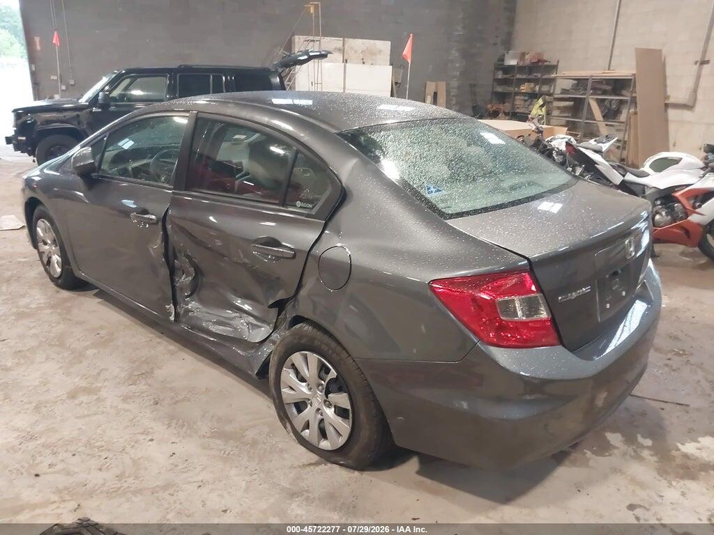 2HGFB2F54CH584360 2012 HONDA CIVIC photo no. 3