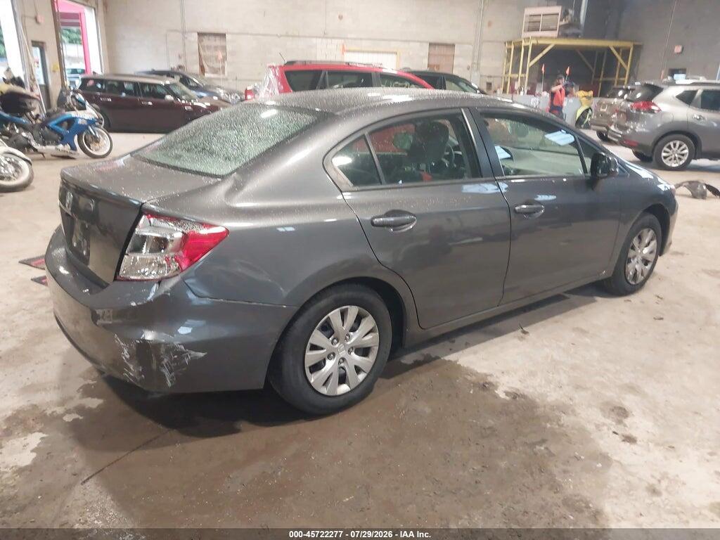 2HGFB2F54CH584360 2012 HONDA CIVIC photo no. 4