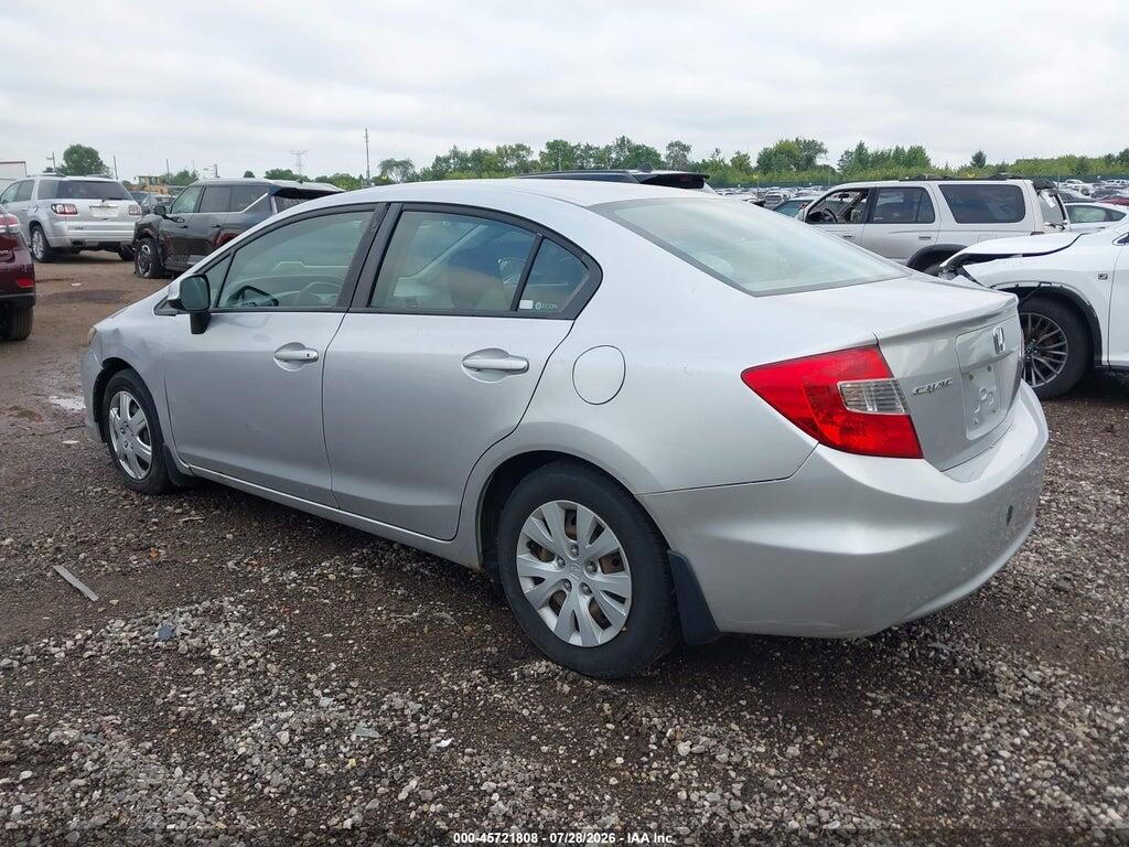 19XFB2F53CE049336 2012 HONDA CIVIC photo no. 3