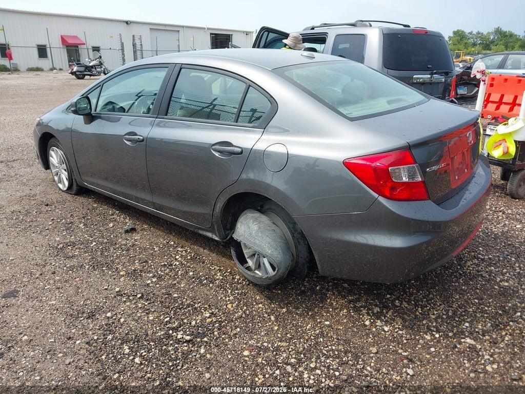 19XFB2F90CE036160 2012 HONDA CIVIC photo no. 3