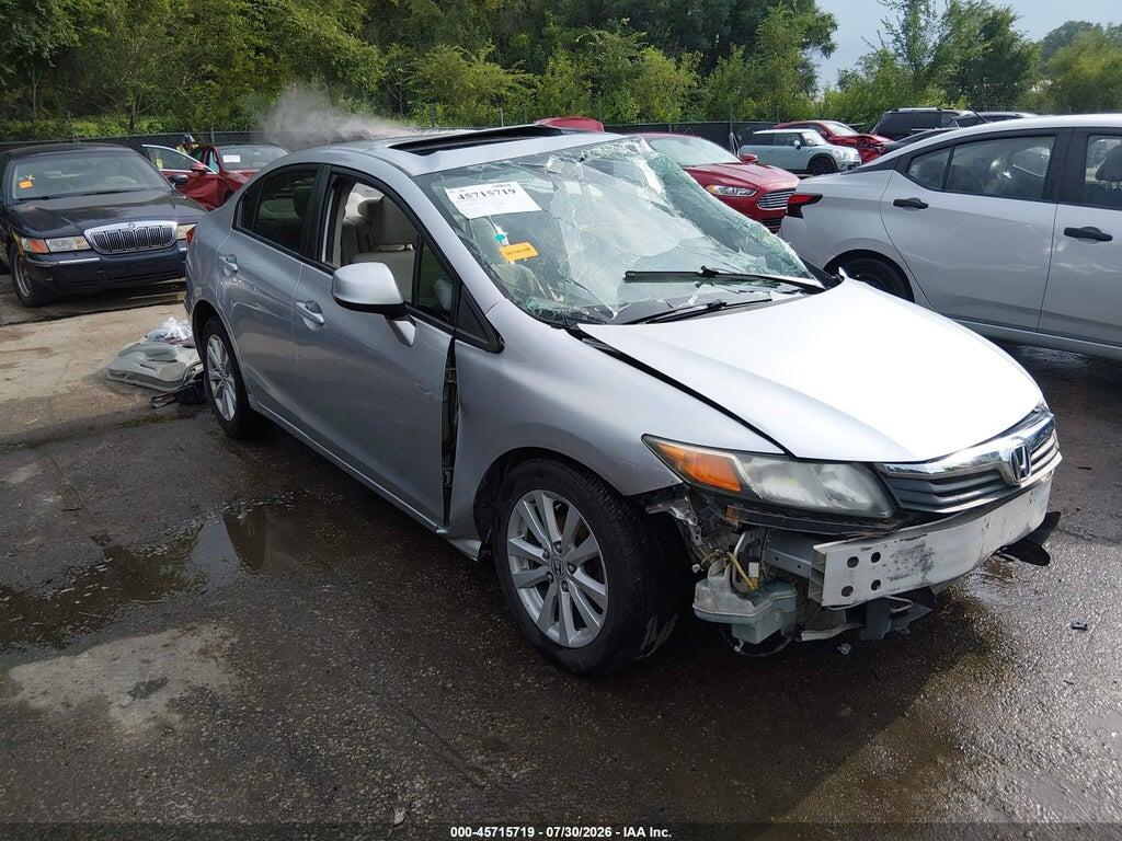 19XFB2F82CE029704 2012 HONDA CIVIC photo no. 1