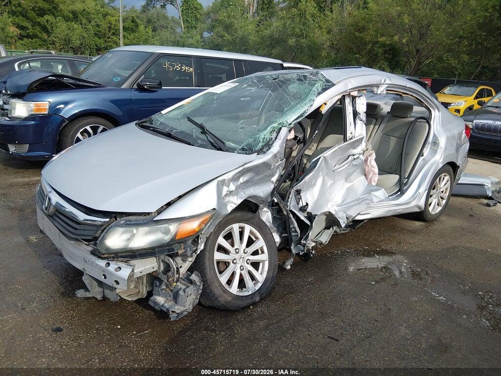 19XFB2F82CE029704 2012 HONDA CIVIC photo no. 2