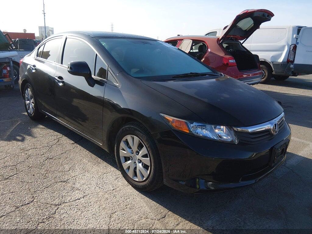 2HGFB2F54CH566957 2012 HONDA CIVIC photo no. 1