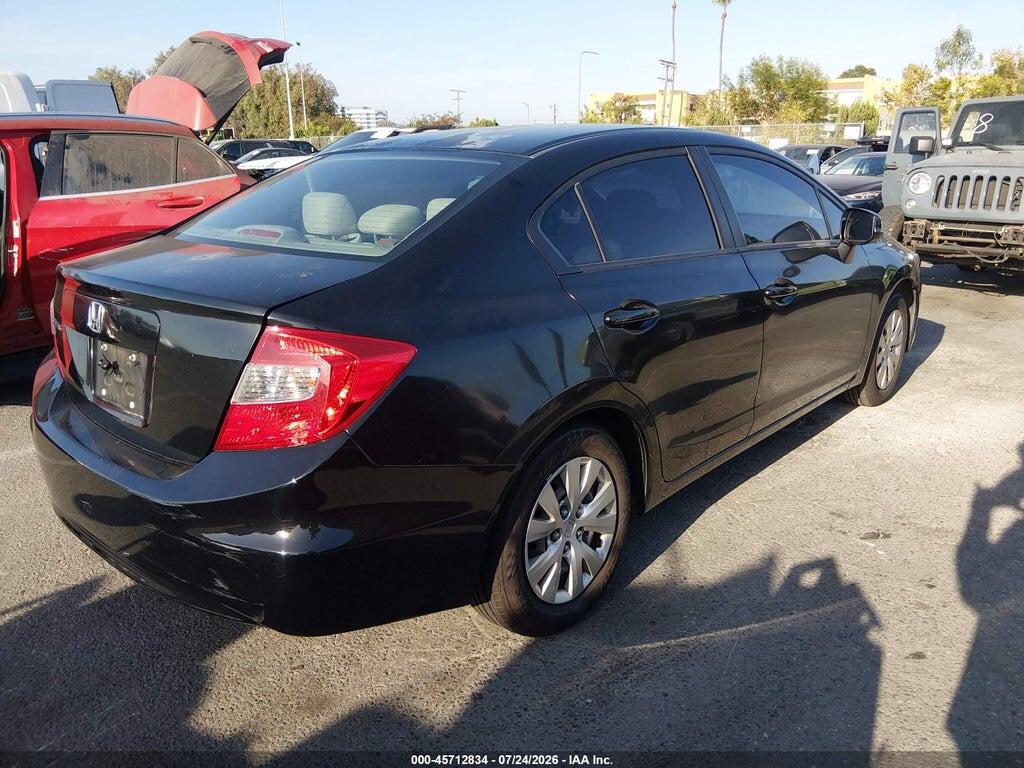 2HGFB2F54CH566957 2012 HONDA CIVIC photo no. 4