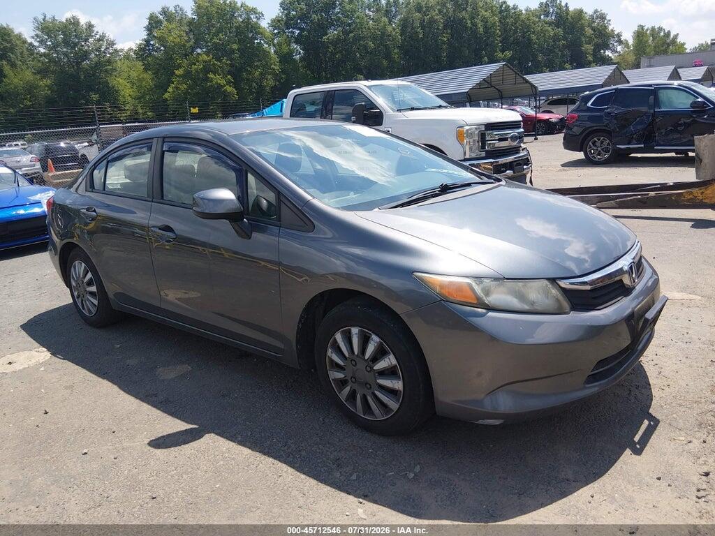2HGFB2F57CH332148 2012 HONDA CIVIC photo no. 1