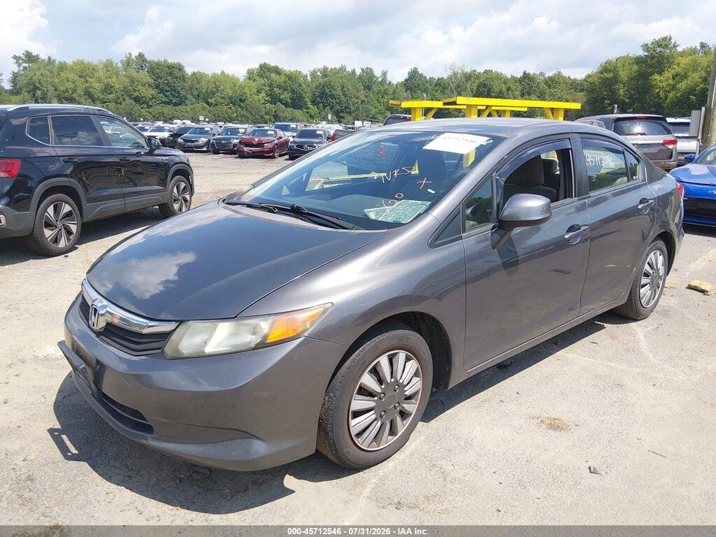 2HGFB2F57CH332148 2012 HONDA CIVIC photo no. 2