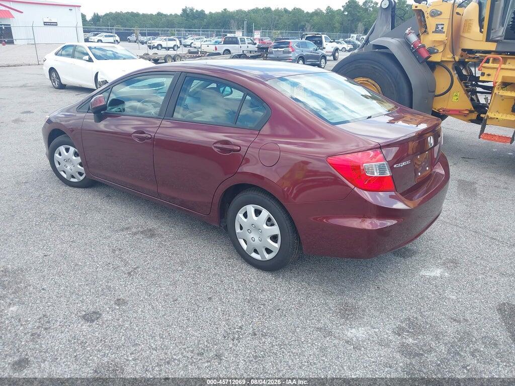 2HGFB2F56CH543695 2012 HONDA CIVIC photo no. 3
