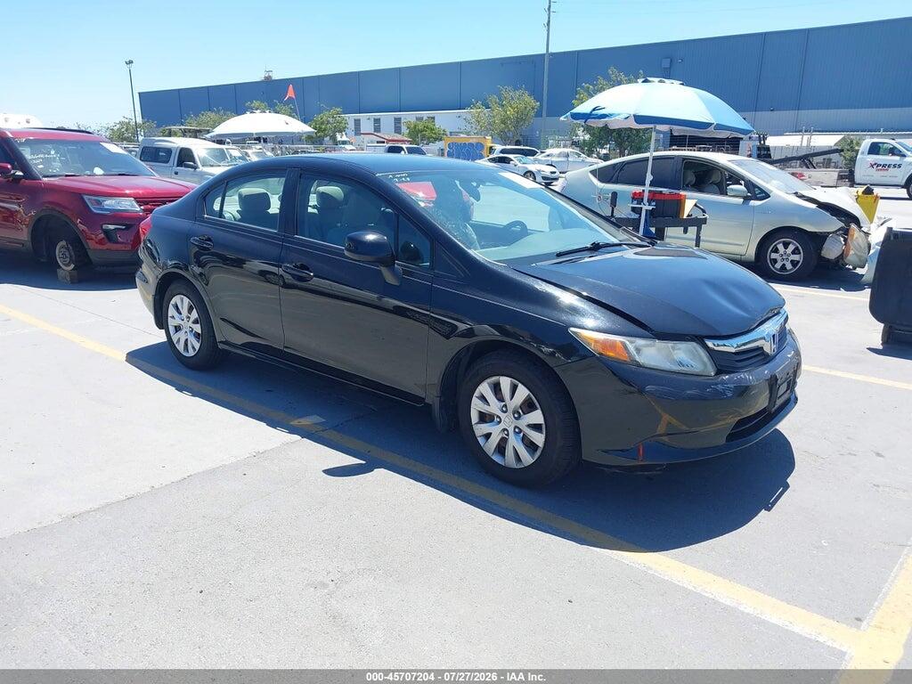 19XFB2F51CE313511 2012 HONDA CIVIC photo no. 1