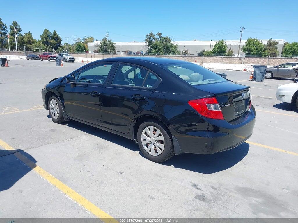 19XFB2F51CE313511 2012 HONDA CIVIC photo no. 3