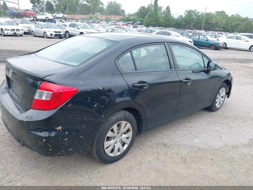 2HGFB2F53CH327531 2012 HONDA CIVIC photo no. 4