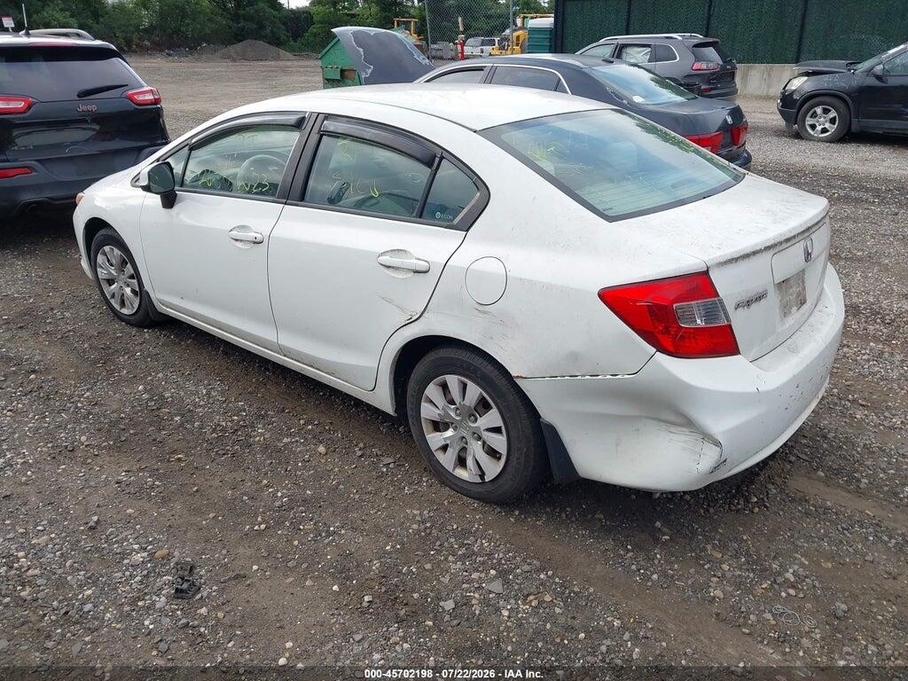 2HGFB2F5XCH610881 2012 HONDA CIVIC photo no. 3