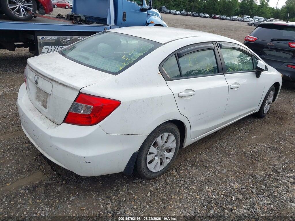 2HGFB2F5XCH610881 2012 HONDA CIVIC photo no. 4