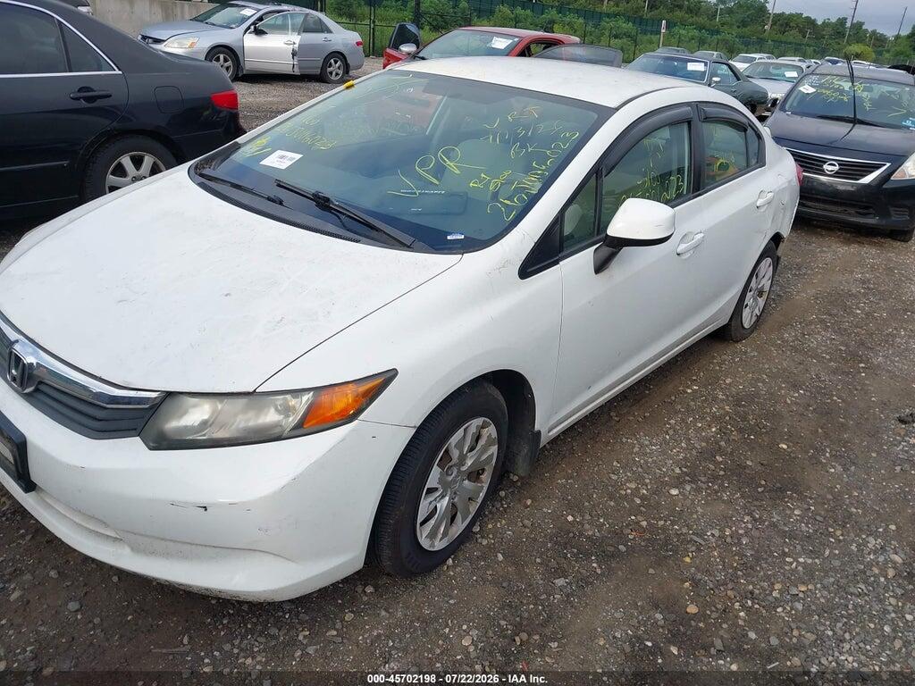 2HGFB2F5XCH610881 2012 HONDA CIVIC photo no. 6