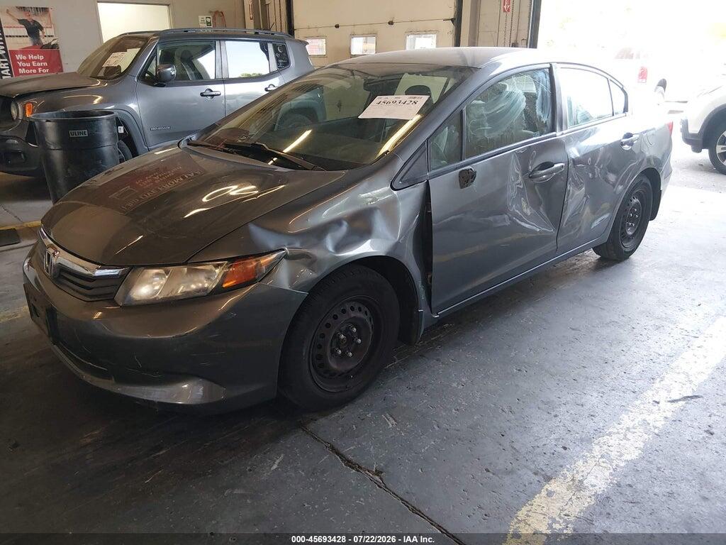 19XFB2F5XCE345454 2012 HONDA CIVIC photo no. 2