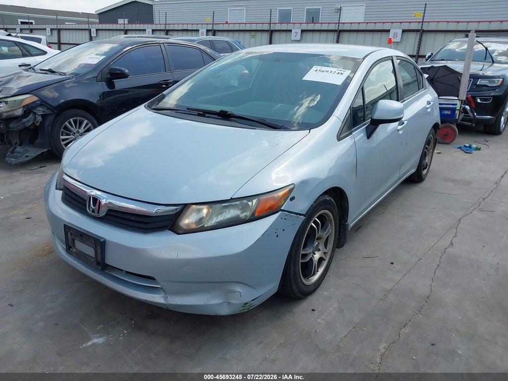19XFB2F59CE330637 2012 HONDA CIVIC photo no. 2